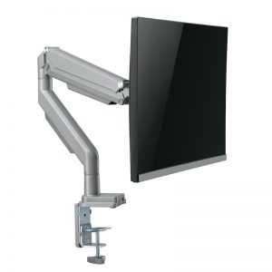 Single Monitor Arm with Screen