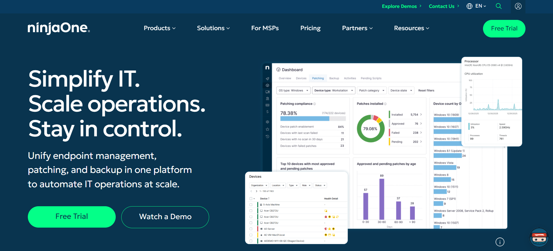 device management platforms - NinjaOne device management platforms - NinjaOne