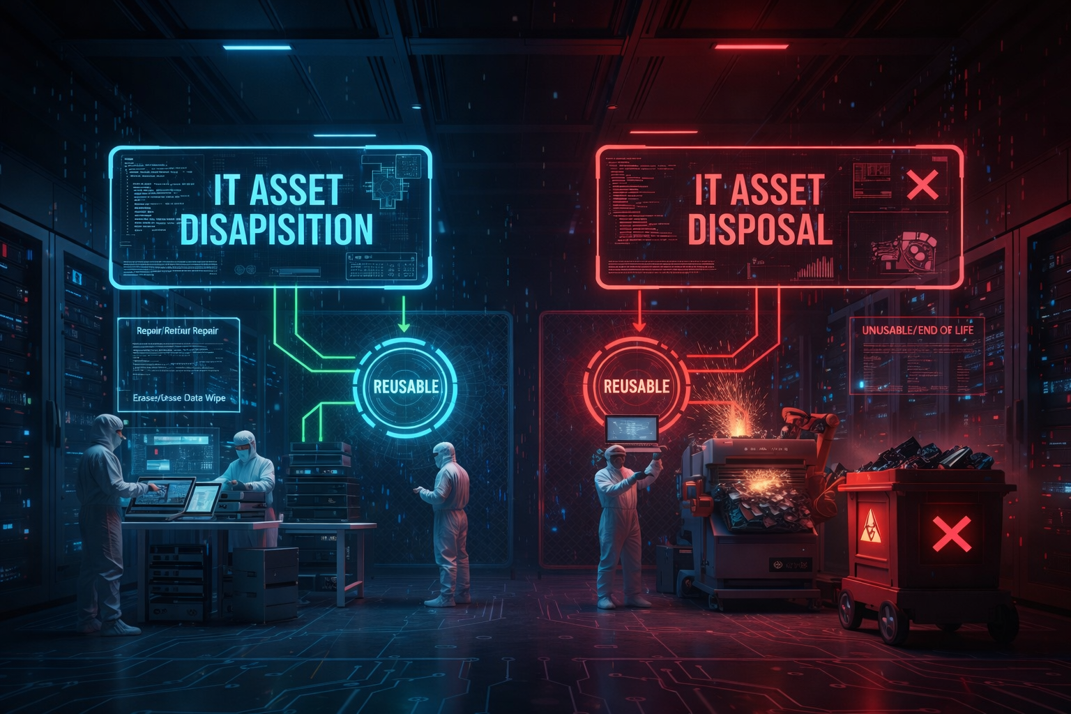 Esevel - ITAM Disposition vs Disposal: What’s the Difference?