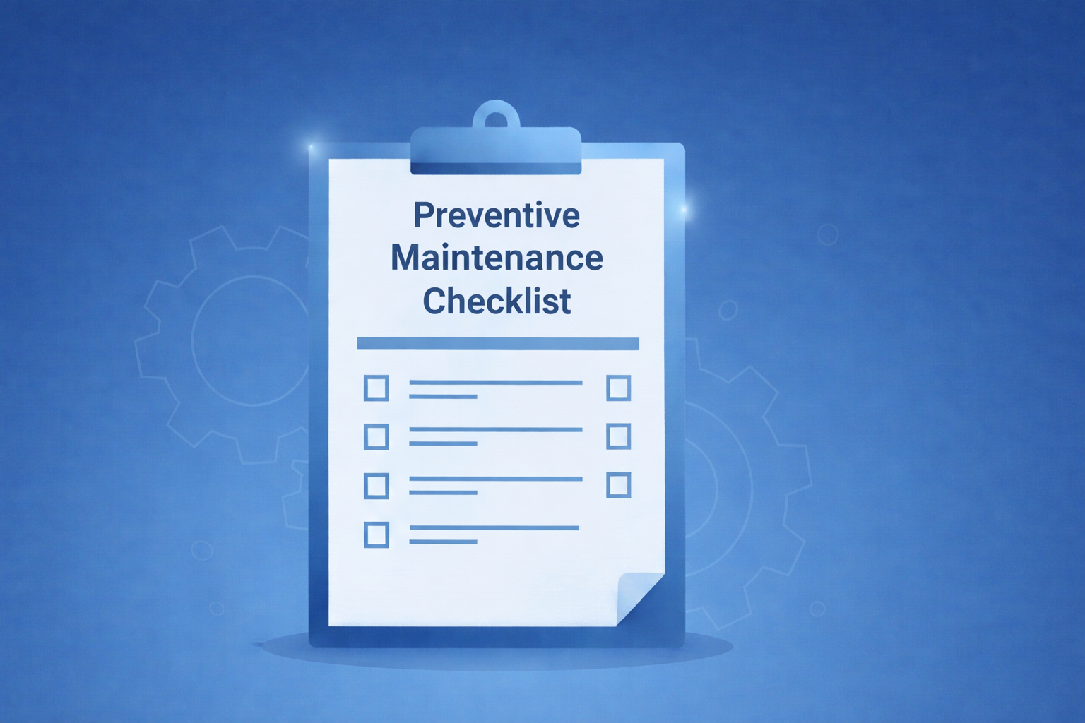 Esevel - The Ultimate Preventive Maintenance Checklist for Teams