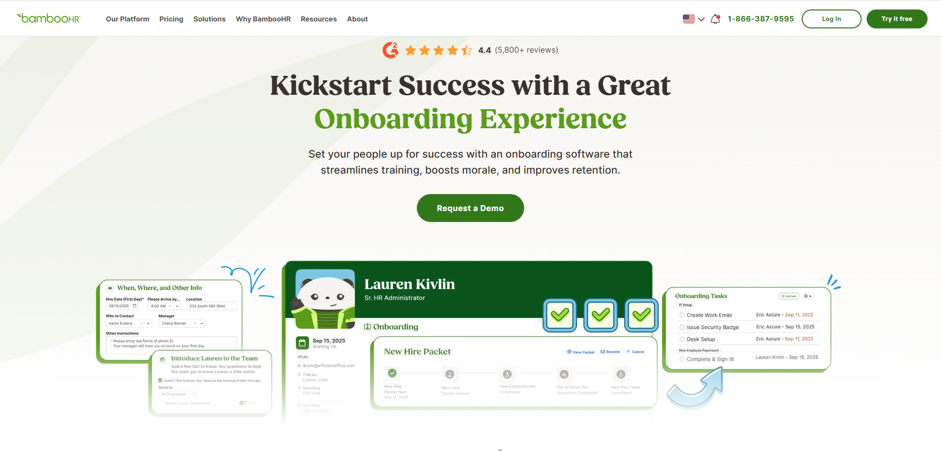 onboarding software - BambooHR onboarding software - BambooHR